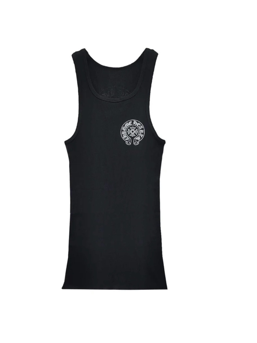 Chrome Hearts Black Tank Top